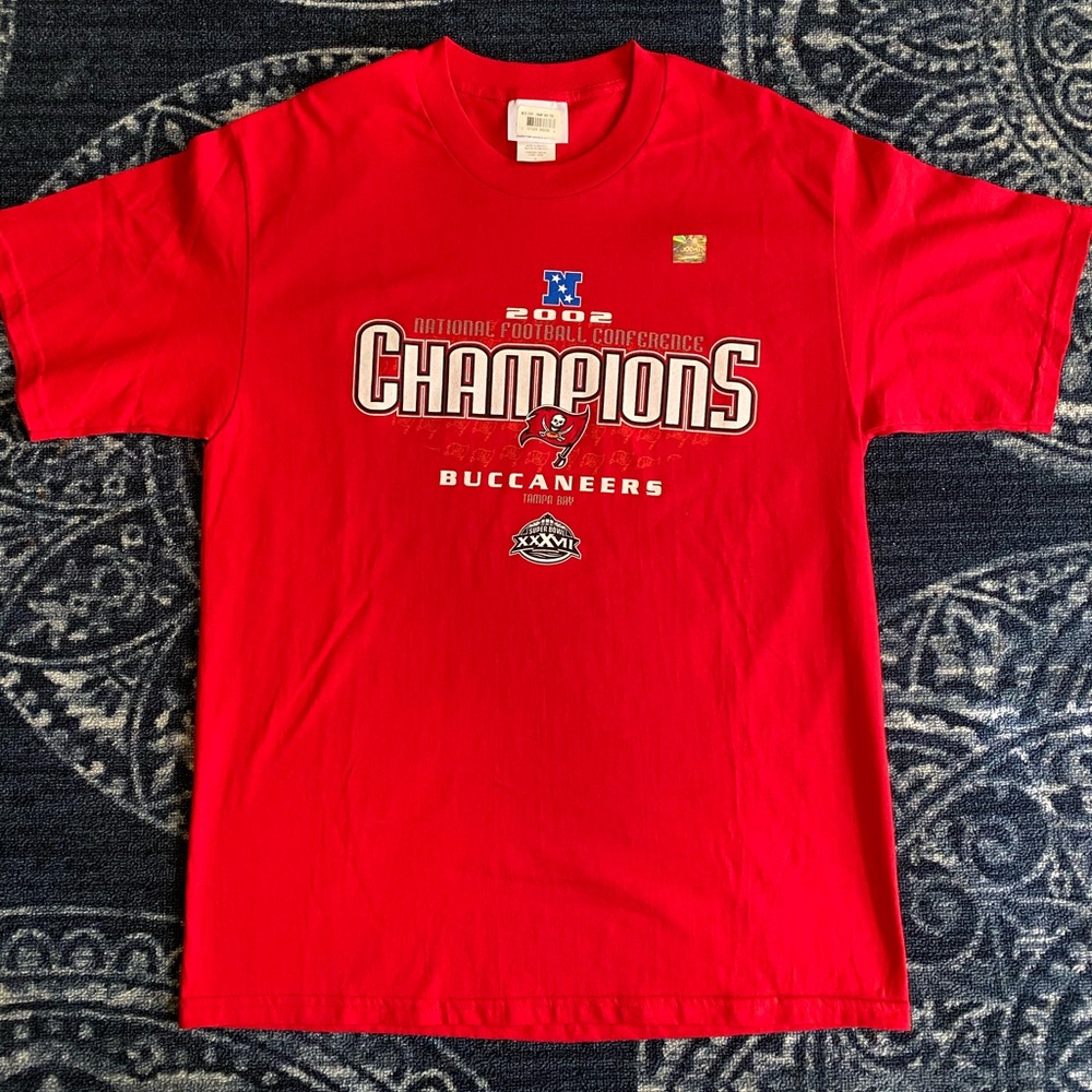 Tampa Bay Buccaneers 2002 NFC Champions Tee